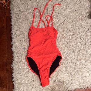 Neon Pink Jolyn Onesie
